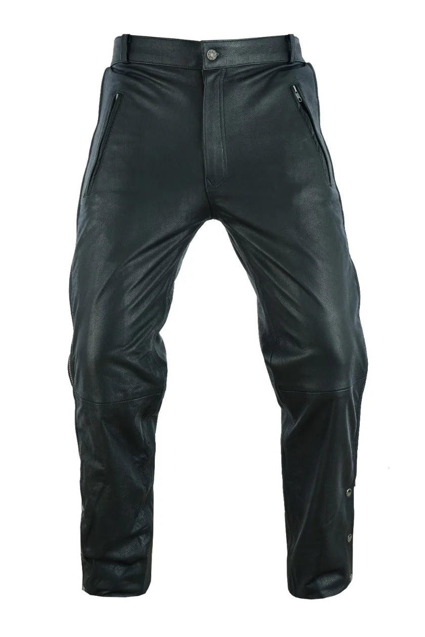 Black Leather Pant Unisex