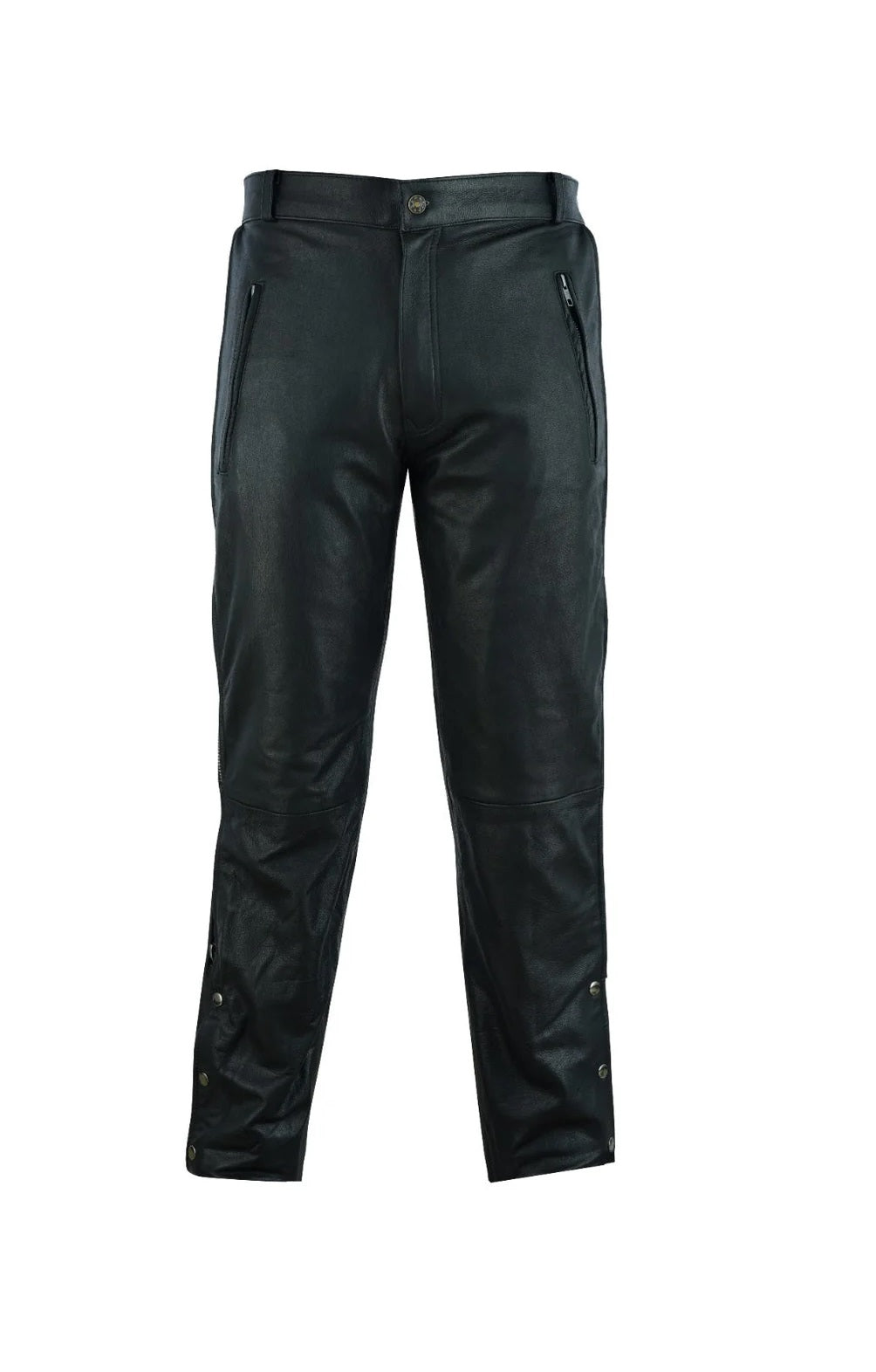 Black leather pants