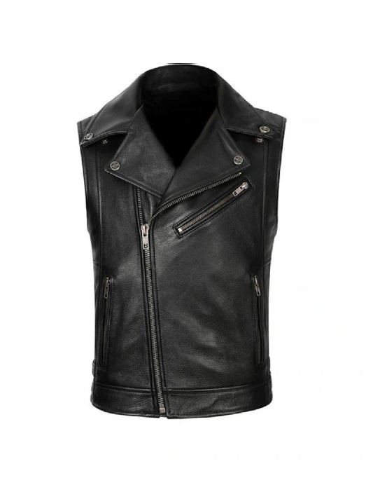 Iron Road Leather Vest